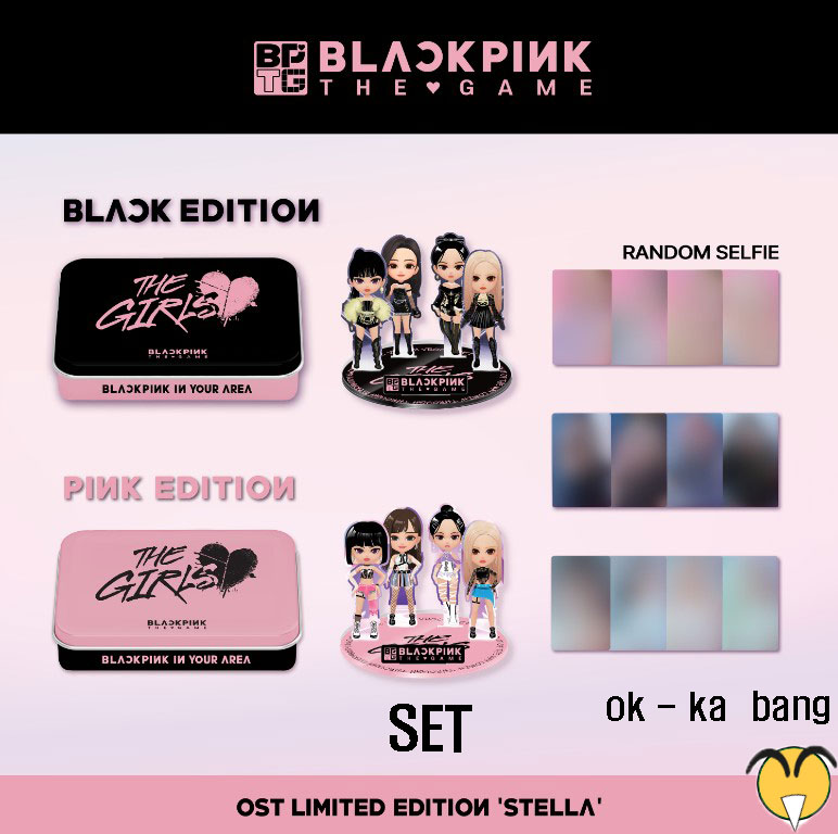 (SET) BLACKPINK The Game OST [THE GIRLS] Stella ver. (LIMITED EDITION)