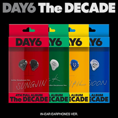 【限定】DAY6 10周年アルバム　イヤホン ウォンピル DAY6 - 4th Full Album The DECADE (In-Ear Earphones ver.)