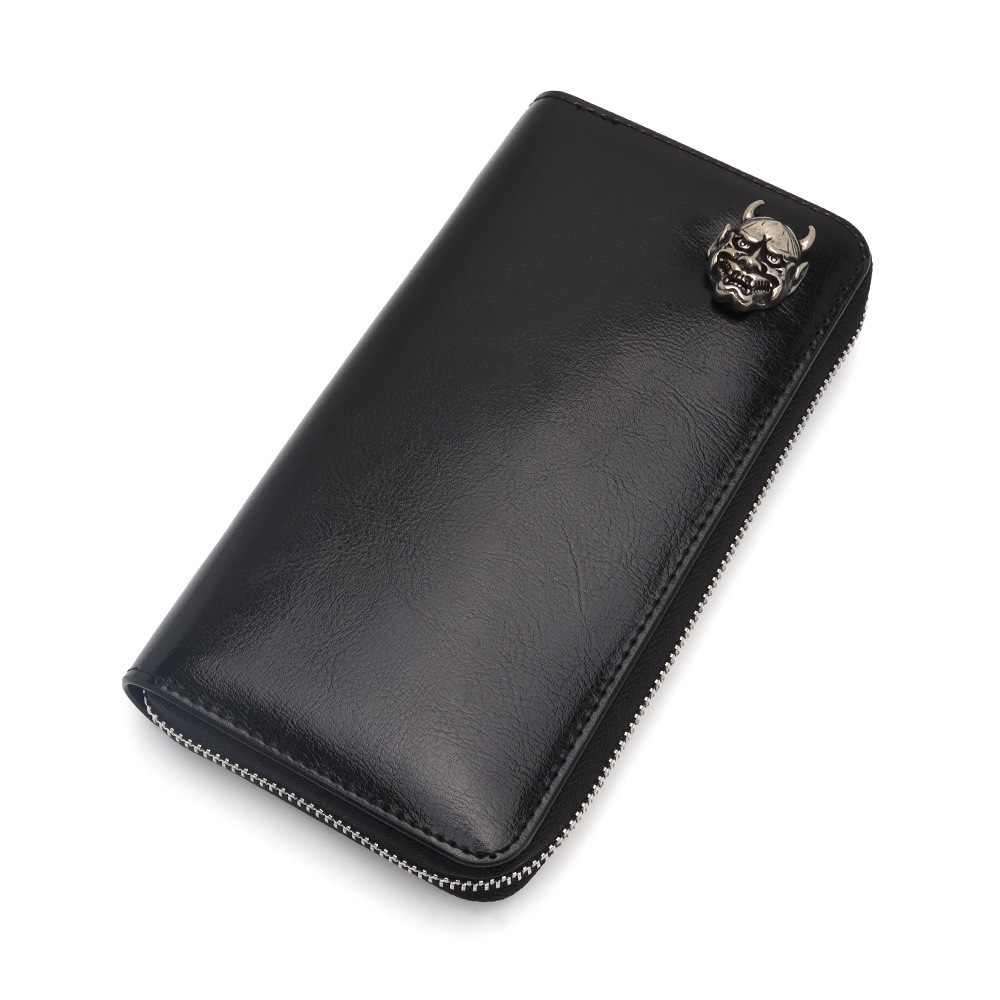 本革 長財布 デーモンコンチョ [l008]