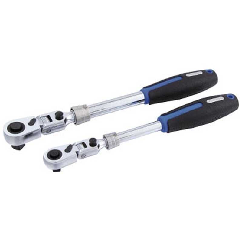 スエカゲツール　1/2DR.伸縮式フレックスロックラチェット　STRF4
