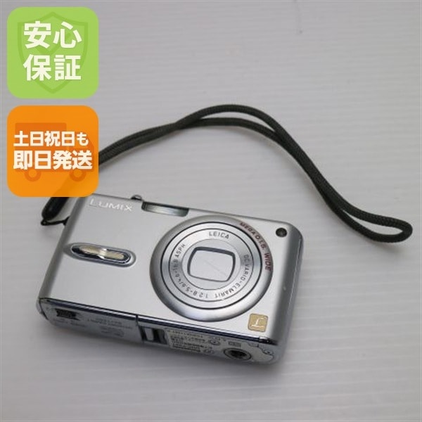 美品 DMC-FX07 シルキーシルバー Panasonic LUMIX デジカメ 48