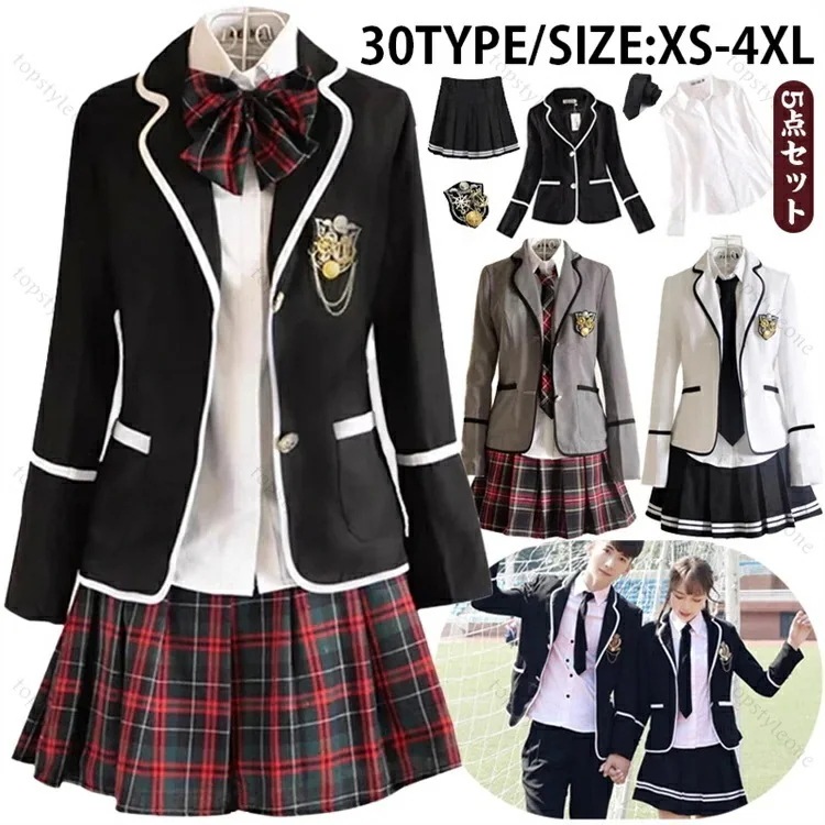 フォーマルスーツ 入学式スーツ 入学式 スーツ 卒業式服 チェックスカート 女子高生 制服 春秋ブレザー シャツ 女の子 男の子 学生服/女子学生制服/制服/高校生制服/卒園式/卒業式/発表会 スーツ