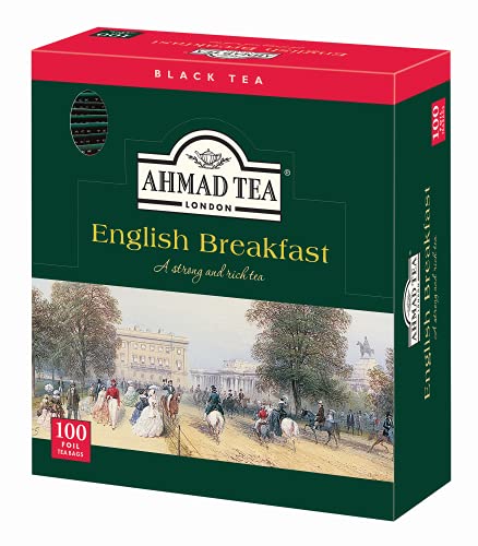 AHMAD TEA ( アーマッドティー ) イングリッシュブレックファースト ティーバッグ 100