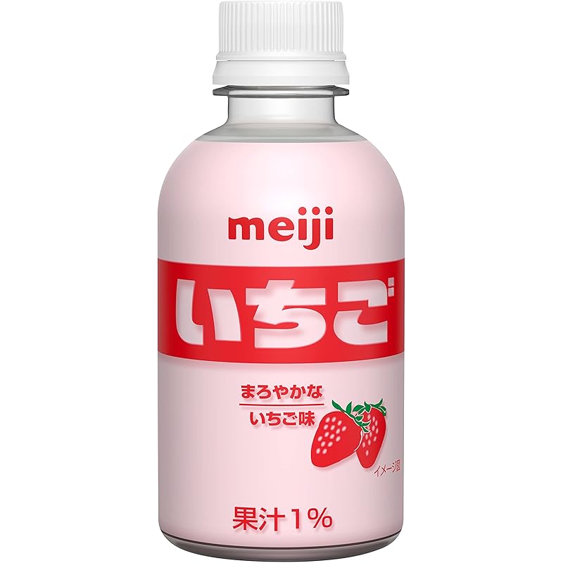 明治 いちごPET 220ml [飲料 ドリンク 飲み物 常温保存] ×24本