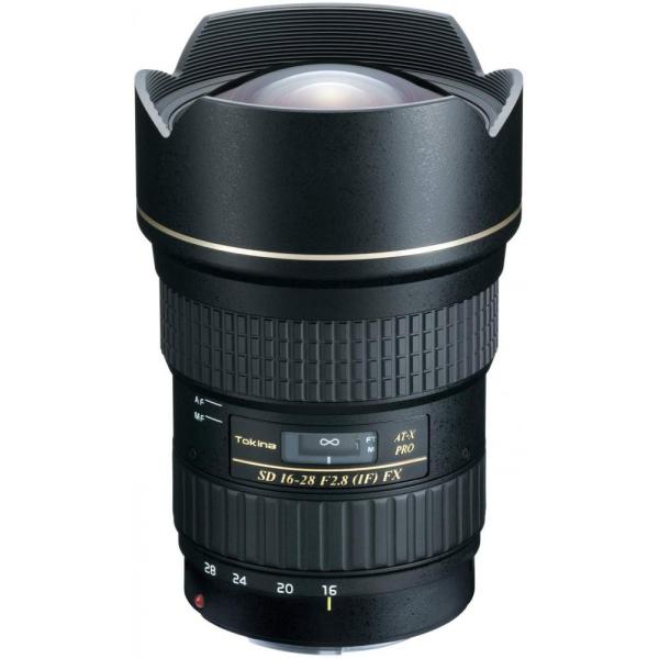 【中古】トキナー Tokina 超広角ズームレンズ AT-X 16-28 PRO FX 16-28mm F2.8 IF ASPHERICAL キヤノン用 フルサイズ対応ズームレンズ
