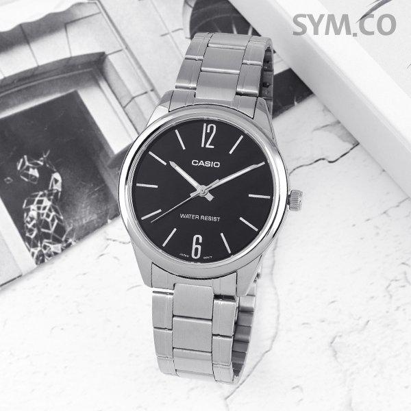 MTP-V005D-1B モダン シンプル デイリー アナログ カジュアル メンズ メタルウォッチ d