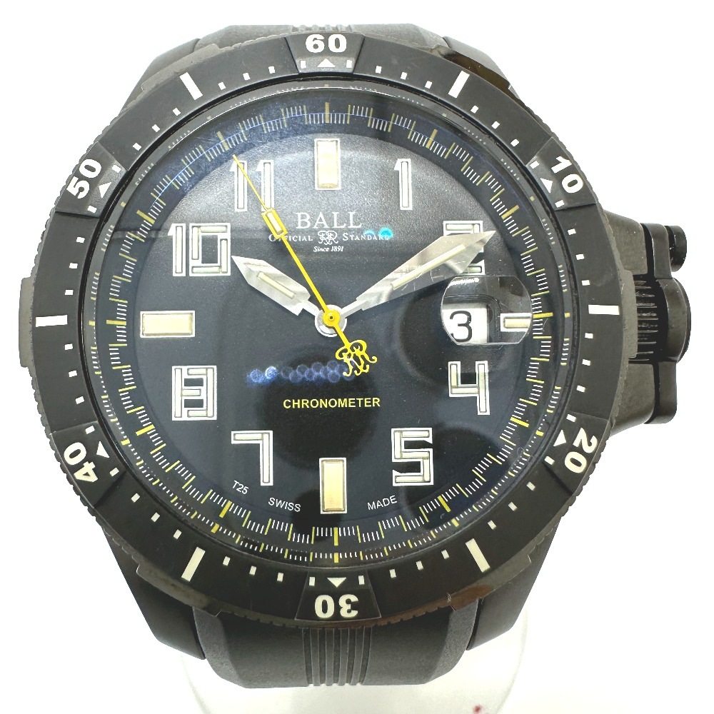 BALLWATCH ボールウォッチ 腕時計 DM2176A エンジニア ハイドロカーボン デイト 自動巻き SS ブラック 78,650円