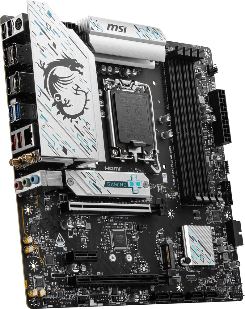 MSI MSI B760M GAMING PLUS WIFI DDR4 マザーボード B760MGAMINGPLUSWIFI4