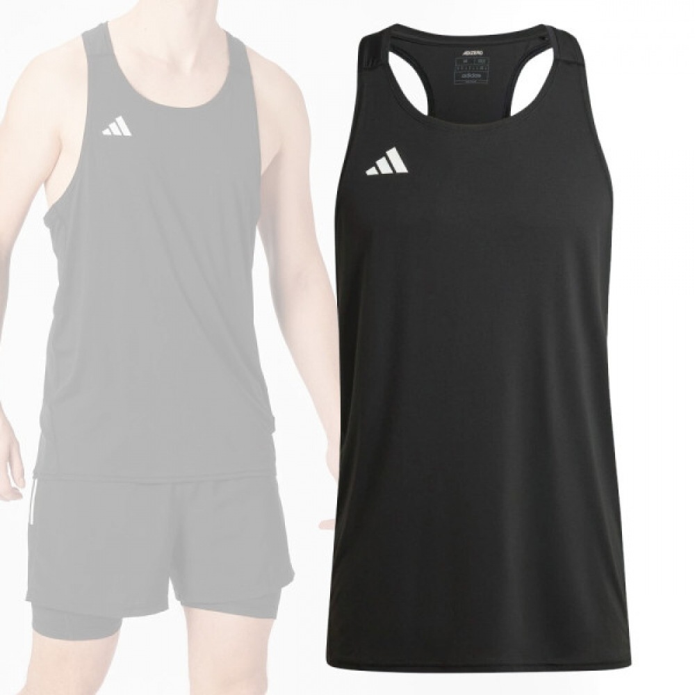 アディダス Adizero ESS ランニングシングレット 8586 ノースリーブタンクトップランニングメンズ