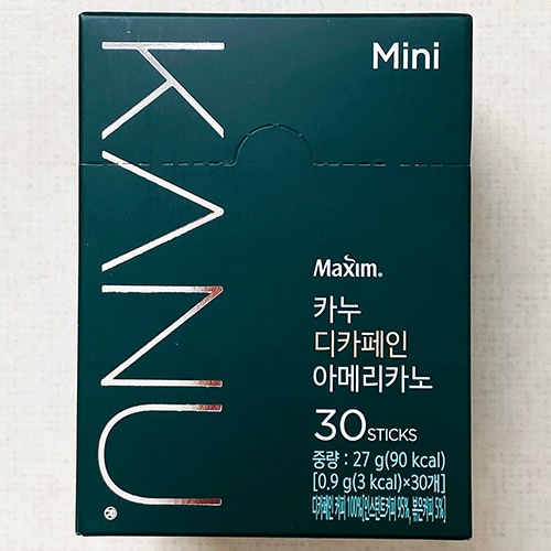 マキシム カヌ デカフェ コーヒー30包×6箱／MAXIM ミックス 韓国 インスタント 韓国茶