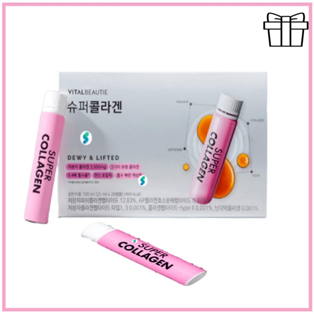 スーパーコラーゲン 28粒 PDRN/液状低分子コラーゲン/ 韓国 コラーゲン 人気