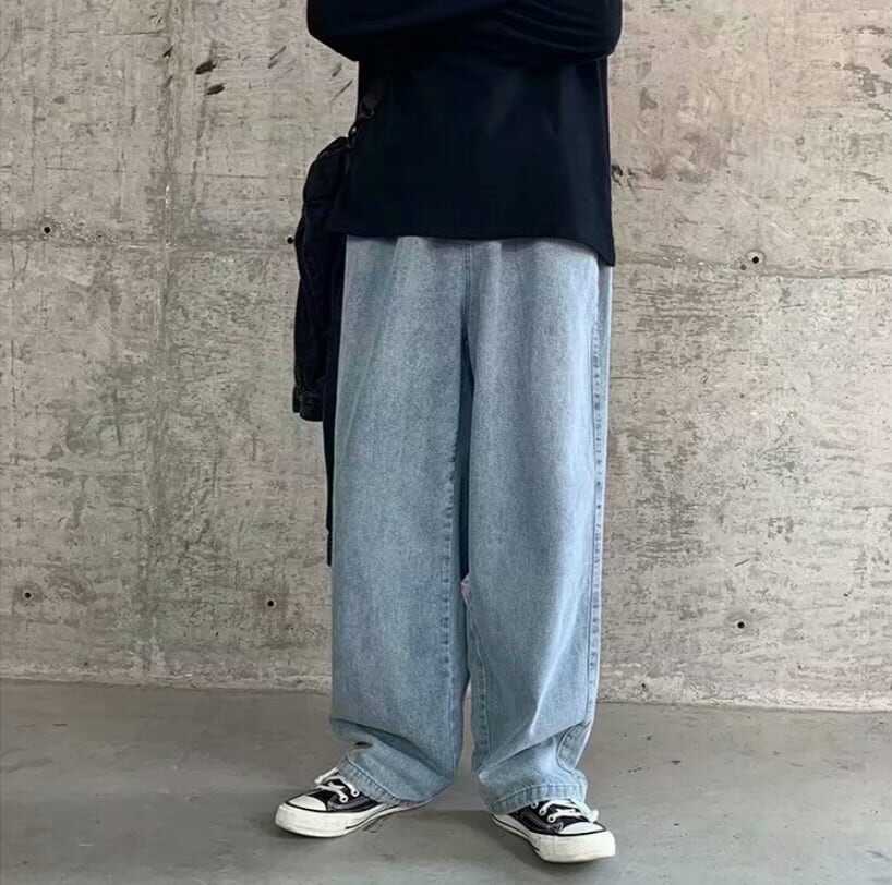 ボトムス パンツ ズボン ストレートパンツ ジーンズデニム Gパン フルレングス ゆる ブルーデニム カラーデニム シンプル カジュアル リラックス 無地 春 夏 秋 冬
