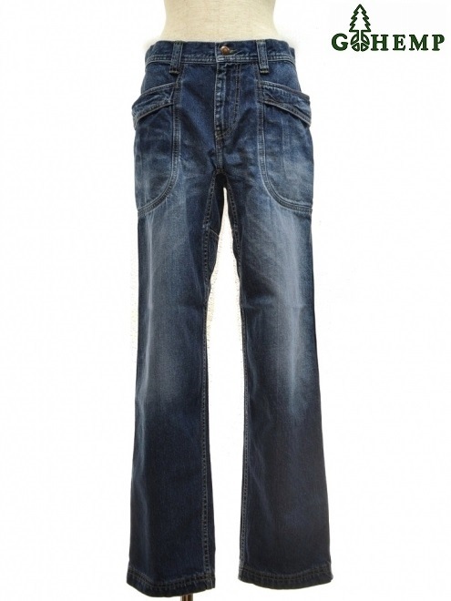 WOMEN SGOHEMP （ゴーヘンプ）VENDOR BASIC PANTS(USED WASH)ベンダーベーシックパンツハイレベルなウォッシュ加工 21,384円