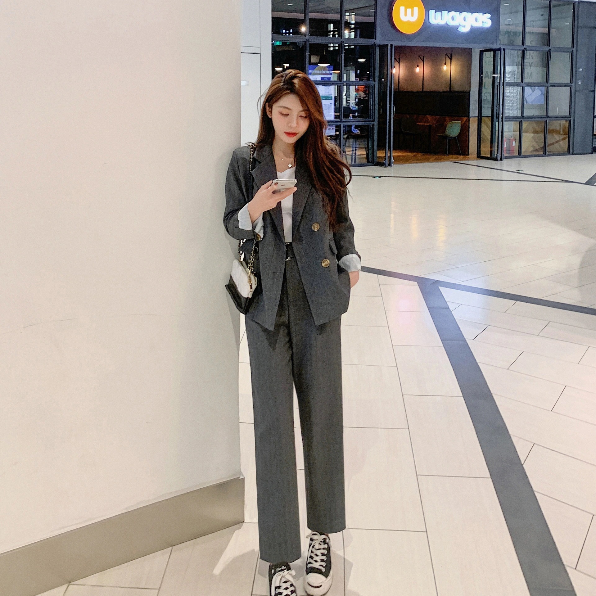 2025初春品レディーススーツセット二点セット卒業式ママスーツセットアップ通勤入学式メガ割19