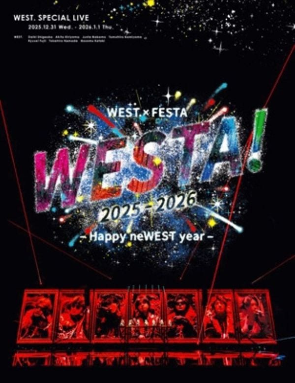WEST. SPECIAL LIVE 『WESTA!』 2025-2026 初回盤 (2Blu-ray) 新品未開封