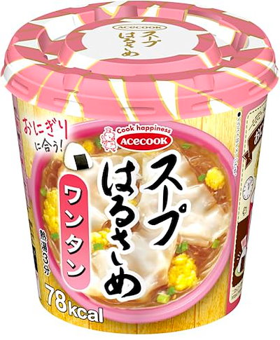 他サイト： エースコック スープはるさめ ワンタン 22g×6個の商品画像