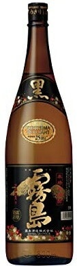 霧島酒造 黒霧島 25度 瓶 1.8L6本/1ケース