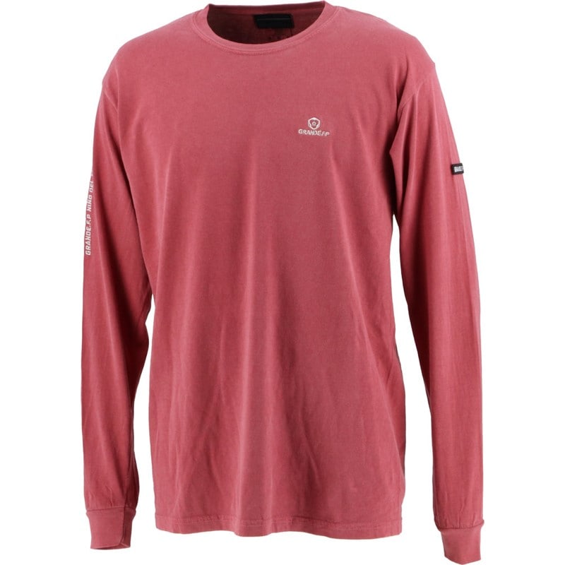 grande(グランデ) ガーメントダイ シシュウ ナガソデTシャツ フットサルナガソデTシャツ (gfph21106-36)