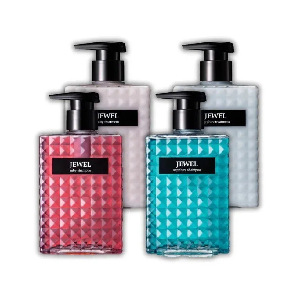 シャンプー トリートメント ジュエル JEWEL ルビー サファイア 本体 セット 400ml 400g 選べる香り 香り フローラル