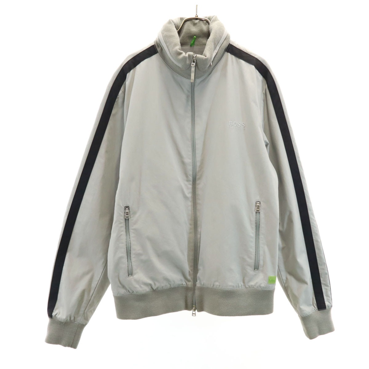 BOSS HUGO BOSS ボスヒューゴボス ブルゾン XL グレー ジャケット メンズ 古着