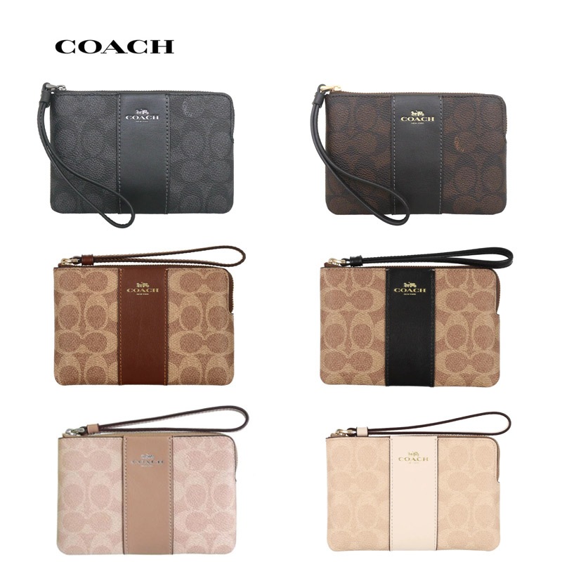 CORNER ZIP WRISTLET WITH STRIPE CW854