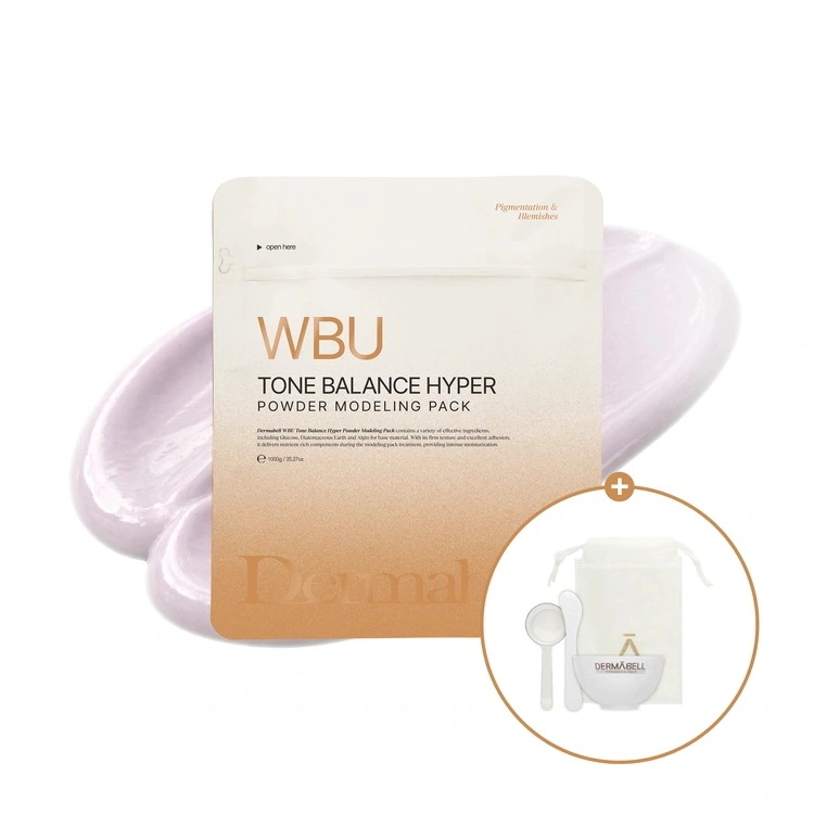 WBU トーンバランスハイパー パウダーモデリングパック 1000g 大容量 業務用タイプ なめらか仕上げ