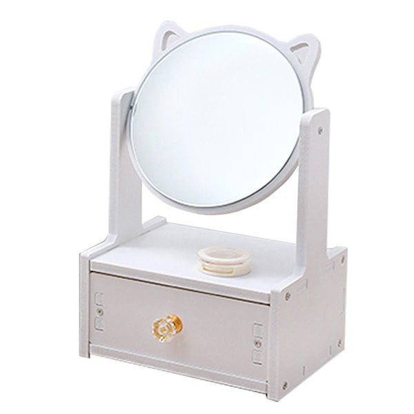 Qoo10] ドレッサー 鏡台 化粧台 簡単組み立て