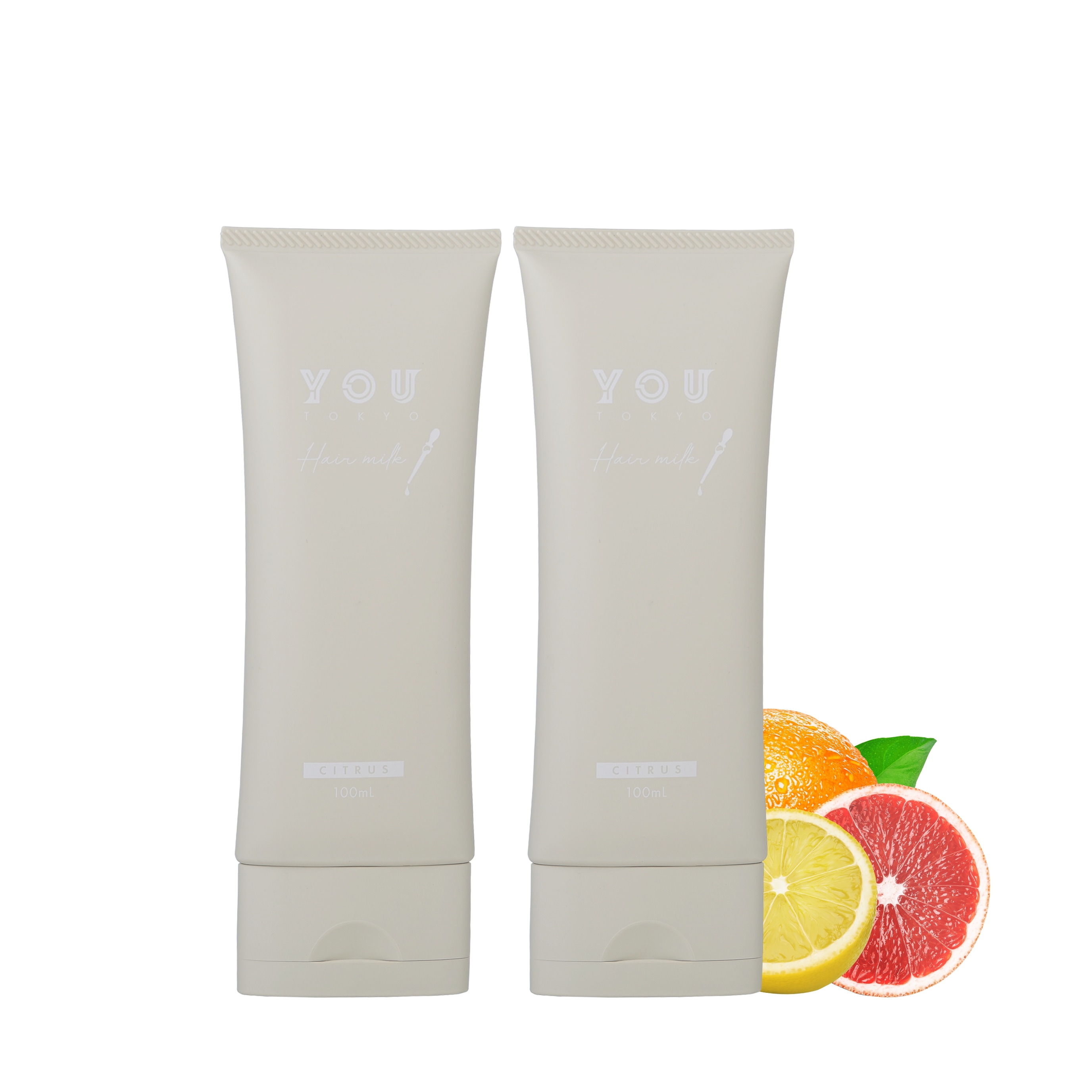 YOUTOKYO ヘアミルク 2本 (シトラス) 縮毛矯正・カラー補修用 毛髪診断士監修 くせ毛 エイジング カラー ヘアカラー 髪質改善 トリートメント 洗い流さない アウトバス 6,640円