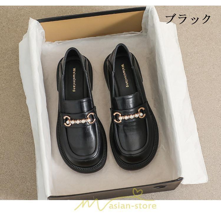 ローファー レディース ビットローファー カジュアルシューズ 痛くない 歩きやすい グランドトゥ 春 　夏 秋 冬 学生靴 学校 フォーマル コンフォート 5,476円