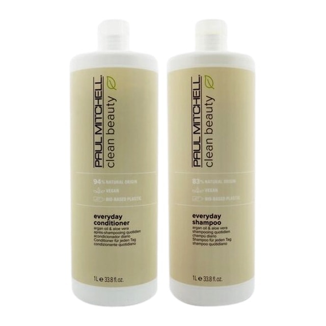 クリーン ビューティー エブリデイ シャンプー と クリーン ビューティー エブリデイ コンディショナー のセット 1000ml(サロンサイズ）x2