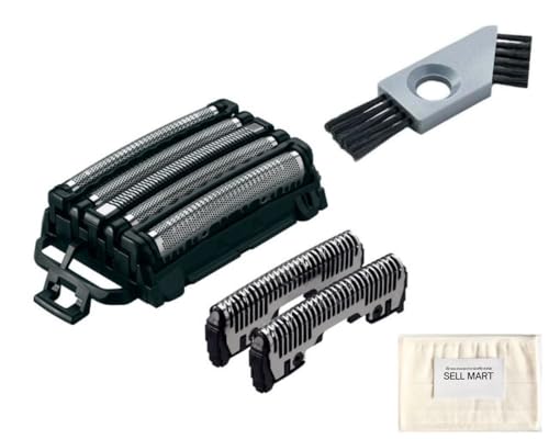 【クリーニングセット】メンズシェーバー 替刃 セット刃 ES9032 + クリーニング用ブラシ + クリーニング用ティッシュ（オリジナル）