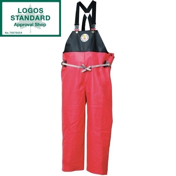 ハイパーマリンエクセルプロ オーバーオールレッドLL No.12180411