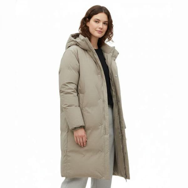 SNOWPEAK APPAREL シティキャンパー ロングジャケット S25WMGDJ66 フォググレー