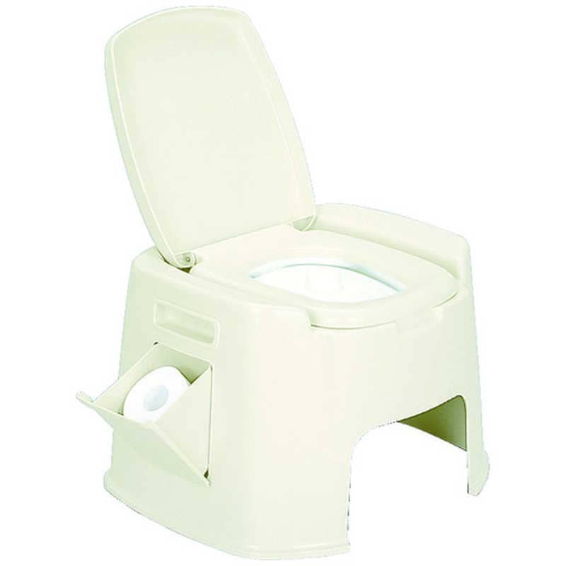 新輝合成　ポータブルトイレデラックス型　07426