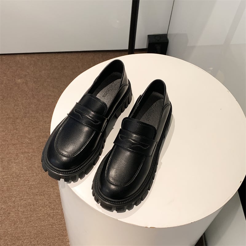 厚底 レディースシューズ かわいい 大人可愛い きれいめ シンプル カジュアル 大人 上品 おしゃれ お洒落 かっこいい レトロ フォーマル エレガント きちんと感 ラブリー キュート lsho017