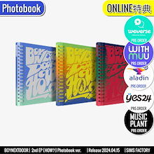 ONLINE 特典+ [3種ランダム] BOYNEXTDOOR アルバム 2nd EP [HOW] Photobook ver. /チャート反映 +Shop Gift