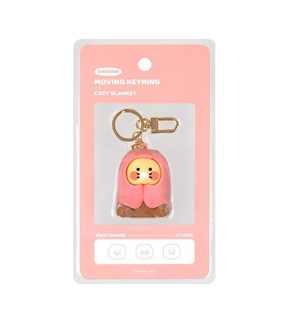 事務用品 メジャー 花 キャラクター バッグハンガー キーチェーン キーホルダー 携帯 キーリング アクセサリー 事務用品 ファッション小物 / 笑う花クマ