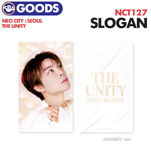 THE UNITY 思わしくなく NCT127 ドヨン スローガンタオル