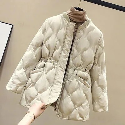 中綿コート ダウン風コート ア今週の割引は 25% オフですウター レディース ジャケット 冬服 ダウン風コート 体型カバーqoo10