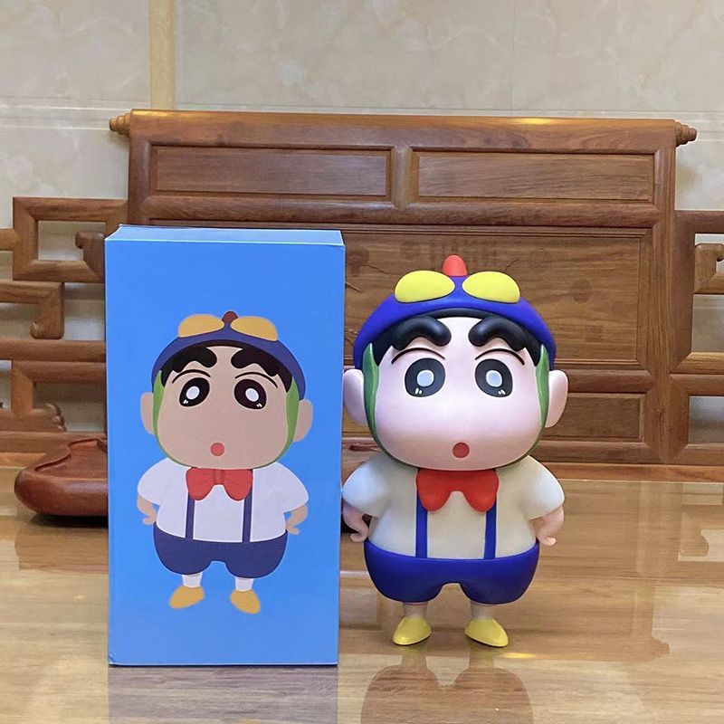 (5.14NEW)学生服クレヨンリトル初心者フィギュア新しいアキンボ神野原しんのすけオーナメントトレンディブラインドボックス誕生日ギフト