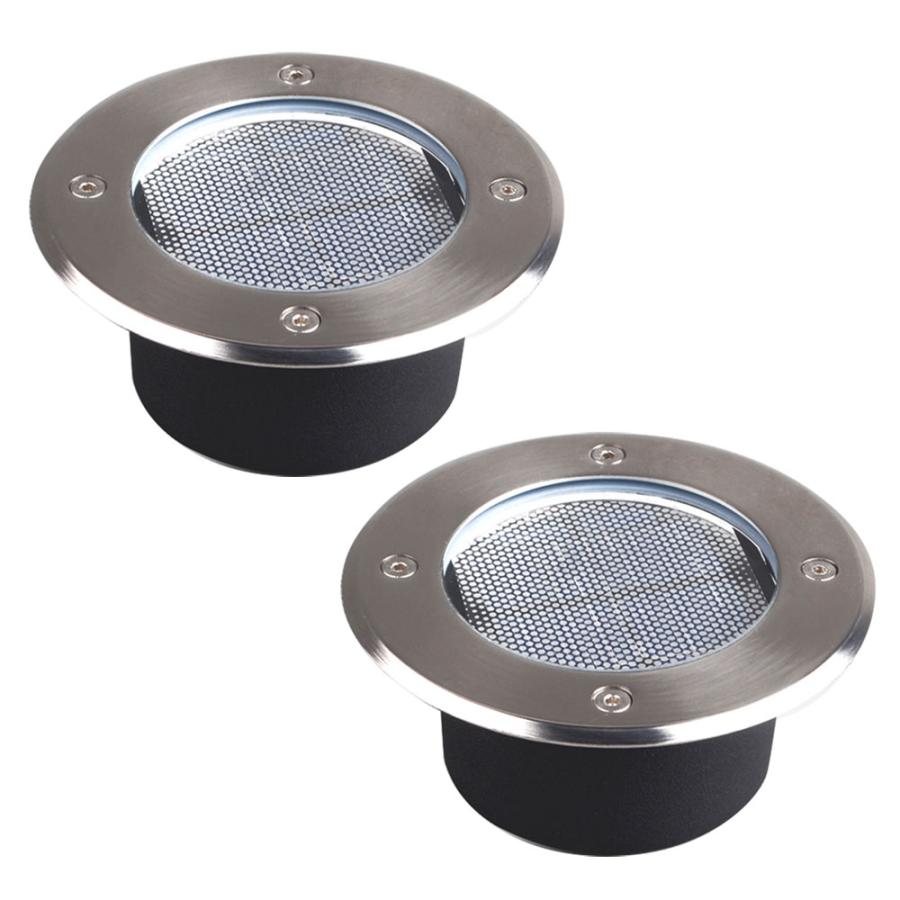 【即納*夏今買いたいが特壳】【2個セット】LED スポットライト埋め込み式 ソーラー充電 防水 ガーデンライト 庭 玄関先 屋外照明 太陽光充電 クリスマス イルミネーション RIM-KSSL300