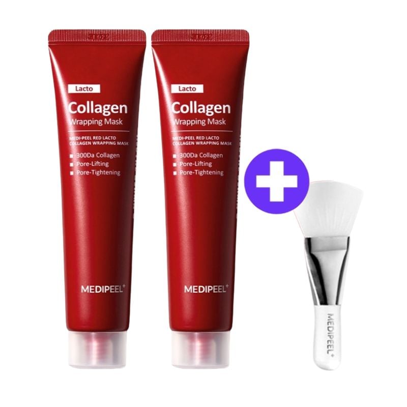 [1+1]レッドラクトコラーゲンラッピングマスク, 70ml +シリコンブラシ 塗るコラーゲン 5,926円