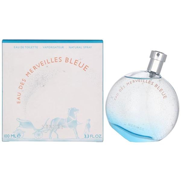 【訳あり】 エルメス オーデメルヴェイユ ブルー (オードメルヴェイユ) EDT オードトワレ SP 100ml 【箱不良】 香水