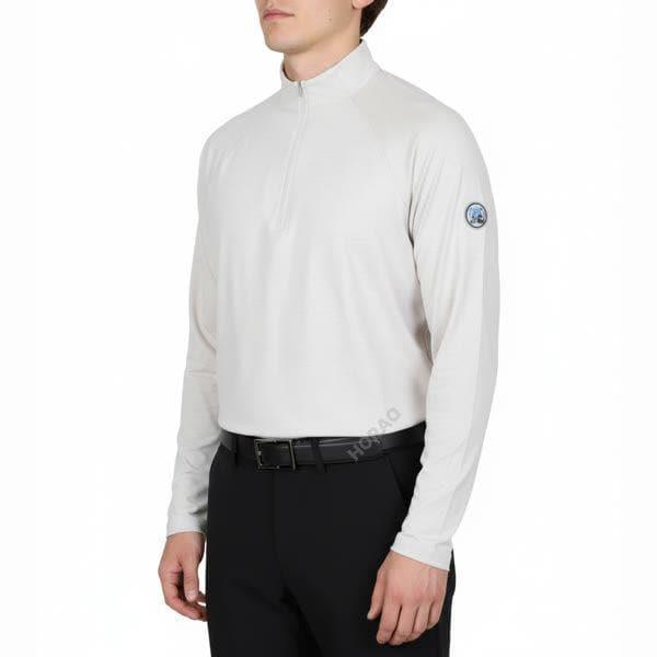 14 ZIP RAGLAN MIDLAYER (G4MA23K123AO-STNH) (男性用ジップラグランミッドレイヤー)