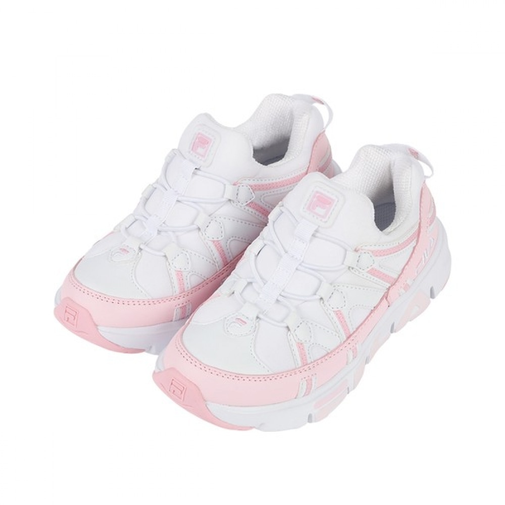 [Tobox] フィラキッズデコレーション X スパゲッティキッズホワイトピンク FLYCA3TSGS11WPN