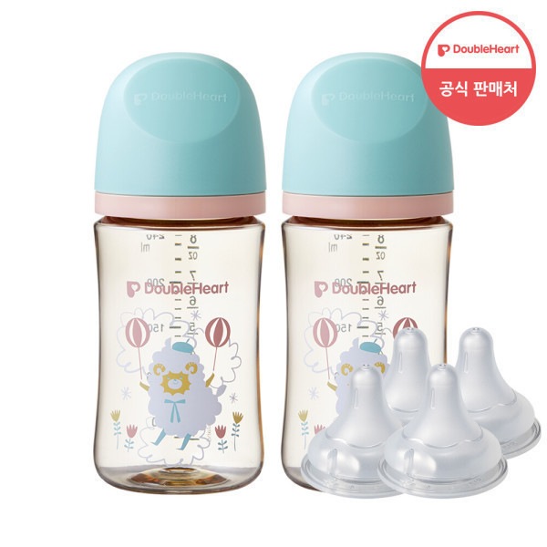 第3世代 240ml ディアフレンズ ツインパック(哺乳瓶2個/おしゃぶり)+おしゃぶり4個