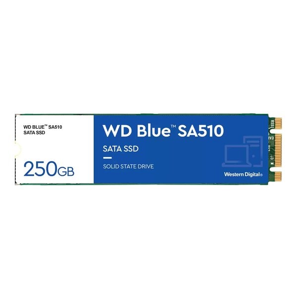 250GB WD Blue SA510 SATA 内蔵ソリッドステートドライブ M.2 SATA SSD 250GB
