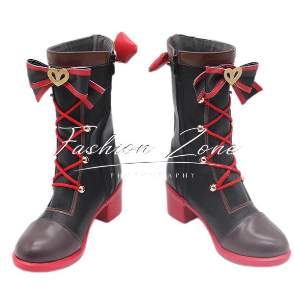 プロジェクトセカイ カラフルステージ! feat. 初音ミク 風 小豆沢こはね コスプレ靴 男女兼用 シューズ 道具小物 ブーツ cosplay ハロウィン 仮装 変装