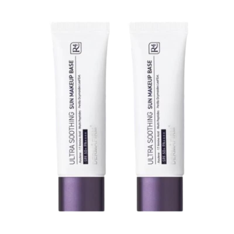 [1+1] ウルトラ スージング サンメイクアップベース R4 SPF50+PA++++ 50ml+50ml / 韓国コスメ