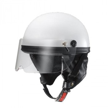 ユニカー工業 Ver.BIZ ハーフヘルメット ホワイト BH-20W